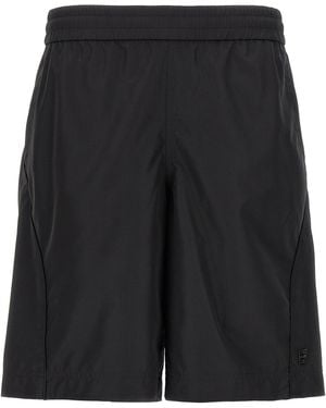 Givenchy 4G Logo Bermuda Shorts - Black