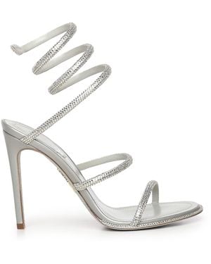 Rene Caovilla Cleo 105 Sandals - White