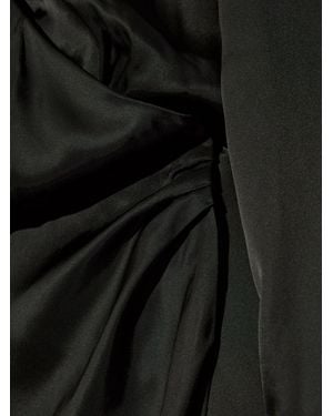 The Attico Dress Viscose - Black