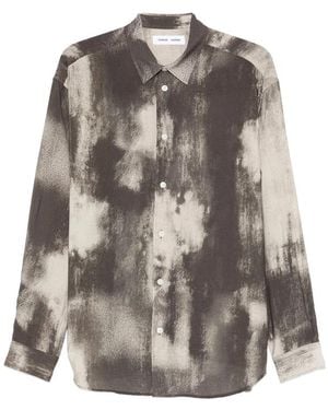 Samsøe & Samsøe Saluan X Printed Shirt - Gray