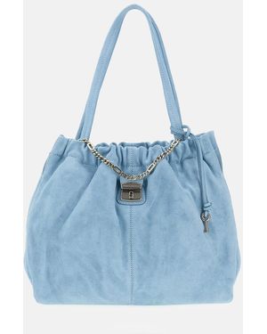 Marc Jacobs The Cristina Tote Leather Bag - Blue