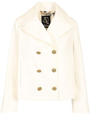 Sealup Aglaia Short Peacoat - Natural