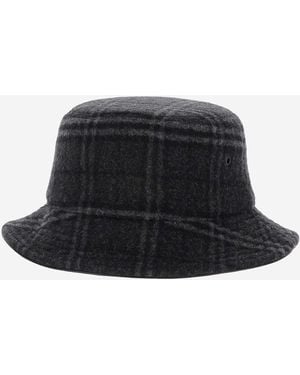 Burberry Fisherman Hat Wool-Cashmere - Black