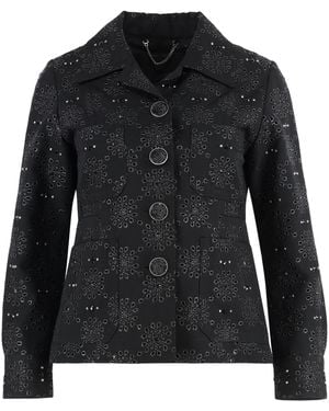 Marc Jacobs Single Button Jacket Polyester - Black