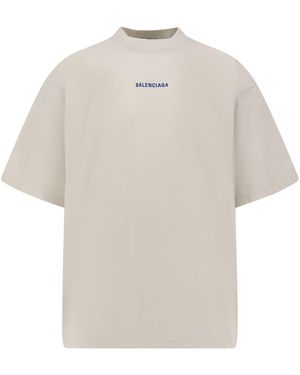 Balenciaga Cotton T-Shirt - White