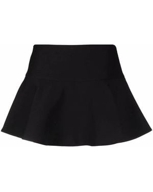 Valentino Flared-Effect Mini Skirt - Black