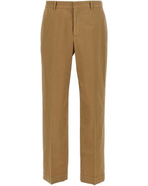 Cellar Door Stretch Cotton Pants - Natural