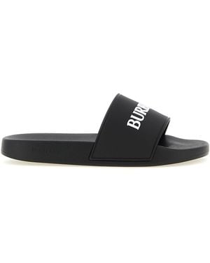 Burberry Furley Slides - Black