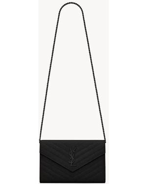 Saint Laurent Saint Laurent Pocket Wallet - White