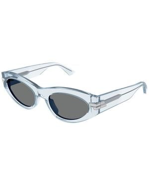 Bottega Veneta Frame And Lens Sunglasses - Blue