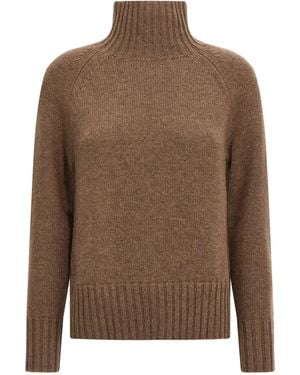 Max Mara Mantova Turtleneck Sweater - Brown