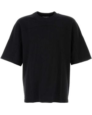 Dolce & Gabbana Cotton T-Shirt - Black