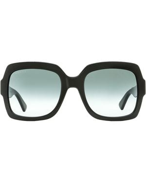 Gucci Square Sunglasses Gg0036Sn 001 54Mm 0036 Plastic (Acetate) - Black