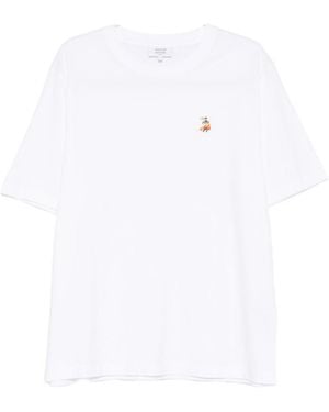 Maison Kitsuné Dreaming Fox Cotton T-Shirt - White