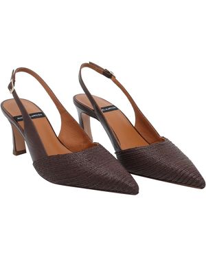 Ángel Alarcón With Heel - Brown