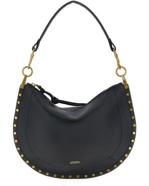 Isabel Marant Oskan Soft Zip Handbag - Black