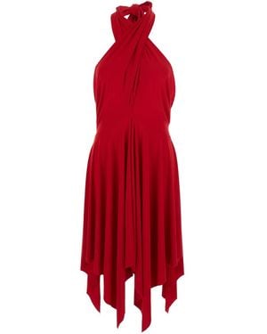 Norma Kamali Convertible Dress - Red