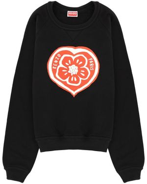 KENZO Boke Heart" Sweatshirt - Black