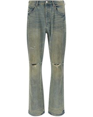 Purple P026 Jeans - Gray