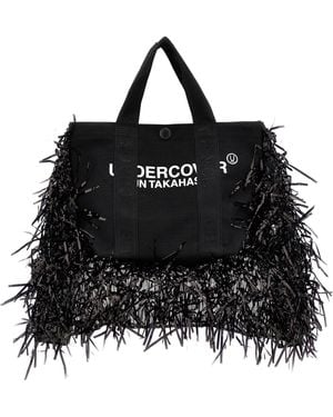 Undercover Fringed Handbag - Black