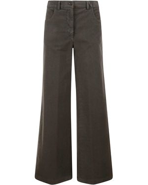 Aspesi Flared Leg Jeans - Grey