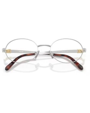 Miu Miu Miu 0Mu 50Zv Metallo Optical Frames - Brown