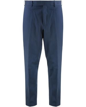 PT Torino Pants Silkochino Silk Chinos - Blue