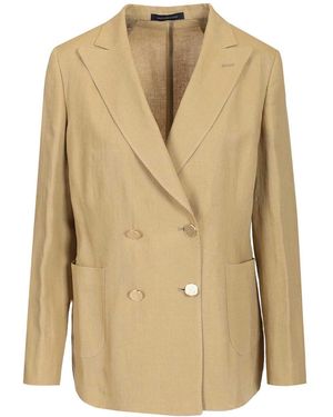 Latorre Linen Blazer Jacket - Natural