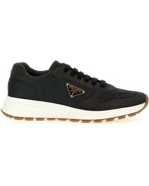 Prada Logo Trainers - Black