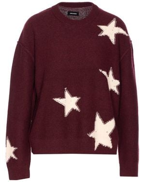 Zadig & Voltaire Markuz Stars Jumper - Red