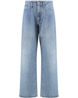 Halfboy Wide-Leg Jeans - Blue