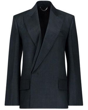 Victoria Beckham Jackets - Blue