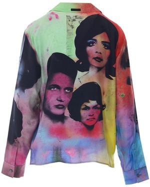 Versace Shirts Silk - Multicolour