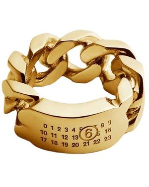 MM6 by Maison Margiela Tone Chain Link Accessory - Metallic