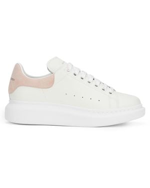 McQ Leather Oversized Sneakers Calf Sneakers - White