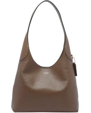 COACH Brooklyn 28 Shoulder Bag - Brown