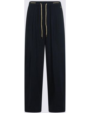 Herno Trousers Vi Li - Black