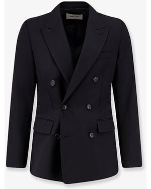 Tonywack Tailored Wool Blend Blazer - Blue