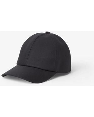 Fendi Fendi Fxq156B1X6 Canvas Baseball Cap - Blue