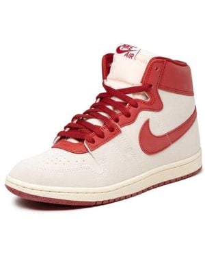 Nike Jordan Air Ship Every Game Trainers Shoes - Red