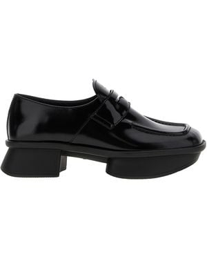 Prada Prada Calfskin Slip-On Loafer - Black