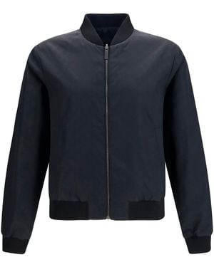 Gucci Reversible Zip Jacket Lightweight Silk Faille Polyamide - Blue
