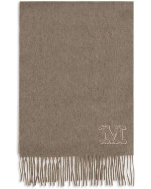 Max Mara Dalia Scarf Kashmir/Capra Hircus Scarfs - Brown