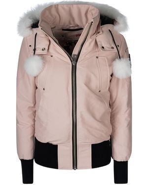 Moose Knuckles Debbie Bomber - Pink