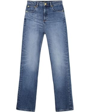 A.P.C. Kylie Straight Leg Jeans Cotton Straight-Leg - Blue