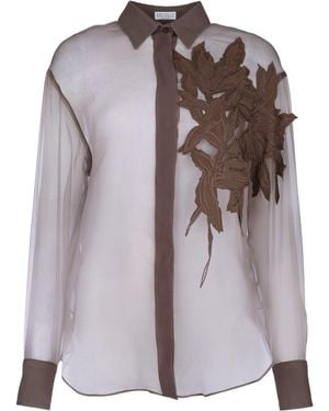 Brunello Cucinelli Shirt - Brown