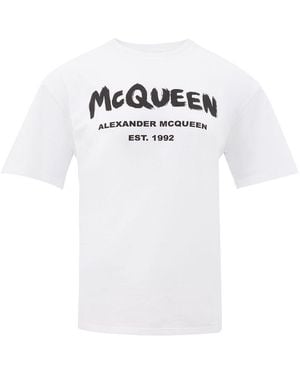 McQueen Cotton T-Shirt - White