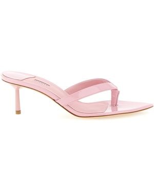 Le Silla Slip On Heels - Pink