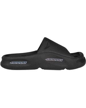 【Heron Preston】ロゴパッチ パデッド スライドサンダル Heron Preston Sandals and Slides for Men | Online Sale up to