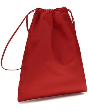 Prada Wish Re-Nylon Clutch - Red